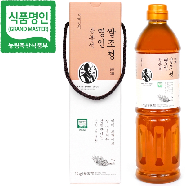 강봉석 명인 쌀조청 1.2kg / 대한민국 식품명인 제32호
